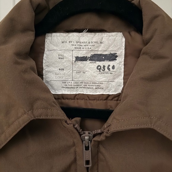 UPS Brown Women's Lightweight Jacket - Picture 3 of 4